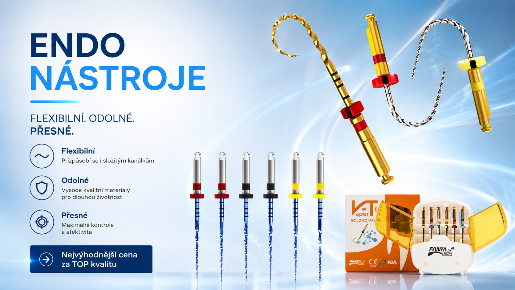 endodoncie nastroje